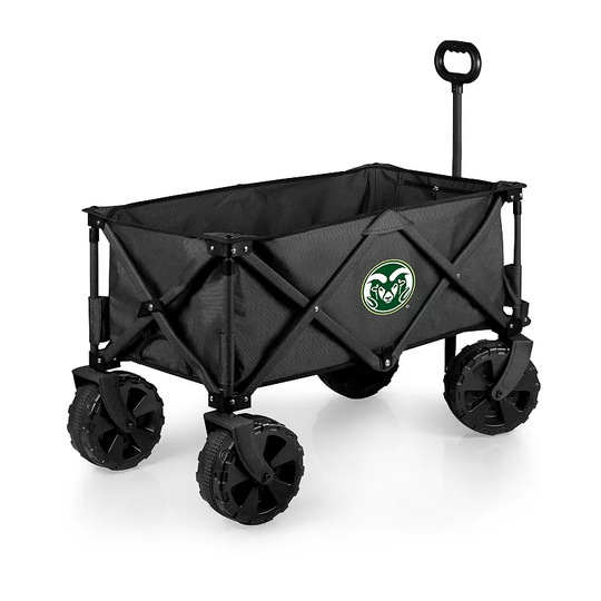 Picnic Time Colorado State Rams Adventure All-Terrain Wagon, Grey
