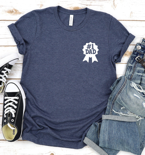 Number One Dad Father's Day T-Shirt