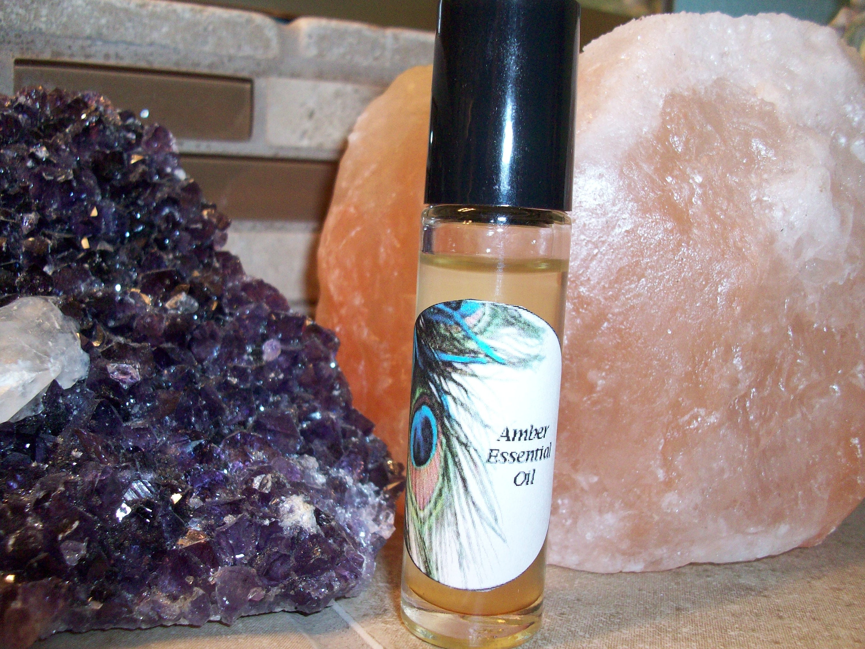 Amber Essential Oil Blend 1/3 Oz Roller Bottle