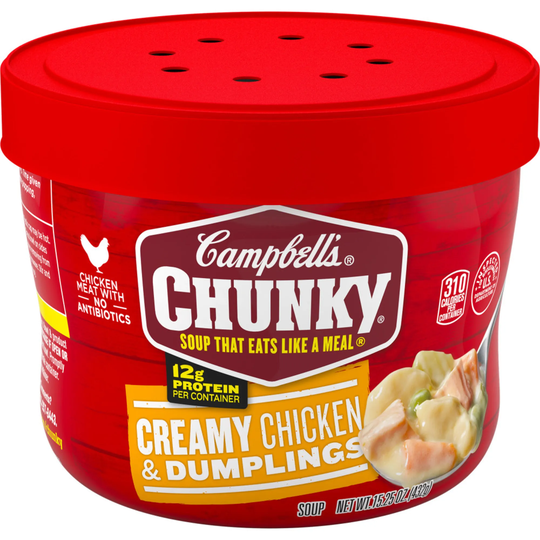 Campbells Chunky Soup - Creamy Chicken & Dumplings - 15.25 oz