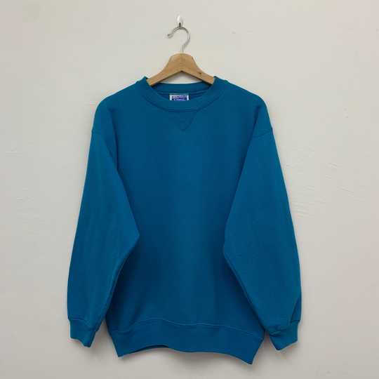 Vintage Hanes Classics Blank Crewneck Sweatshirt Size Large