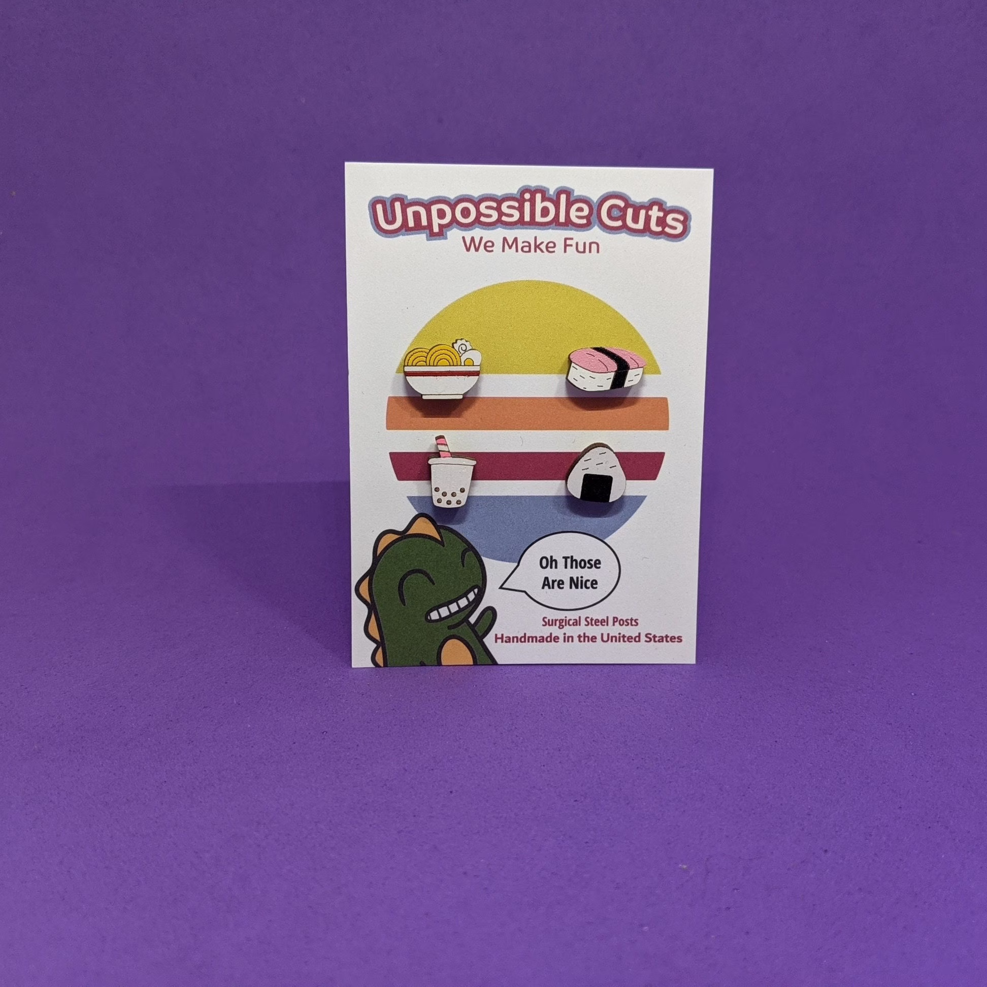 Bento Box 4-Fun Earring Pack