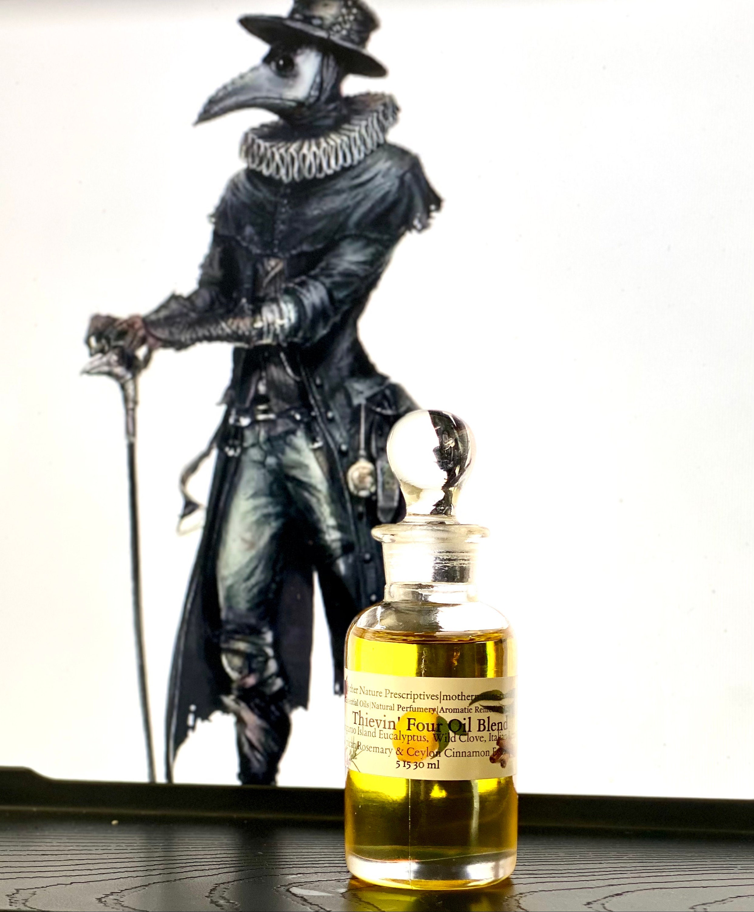 Four Thieves Uncut Essential Oil Blend Kangaroo Island Eucalyptus Corsican Rosemary Ceylon Cinnamon Clove Lemon Vinaigre Des Quatre Voleurs