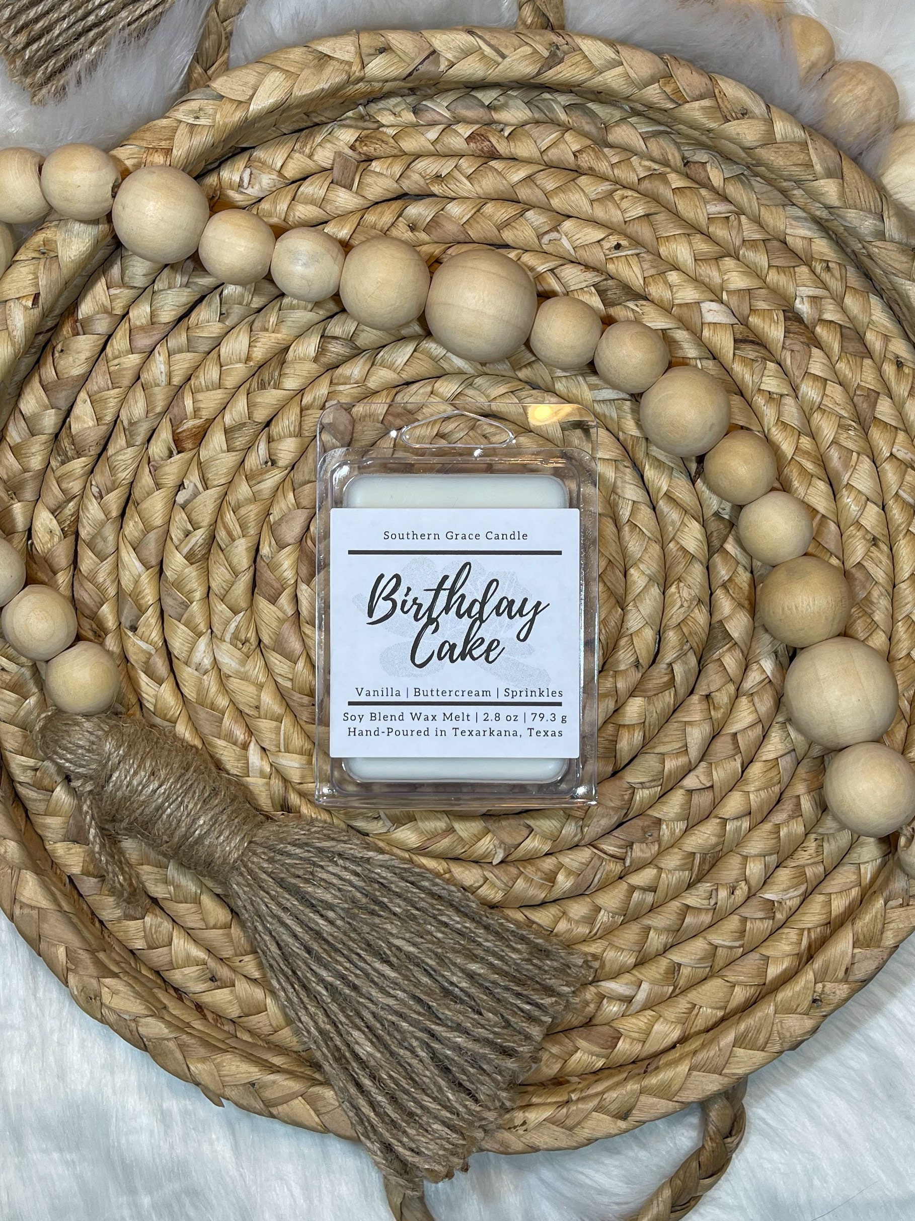 Birthday Cake Wax Melts | Soy Blend Candles Sprinkle Candle