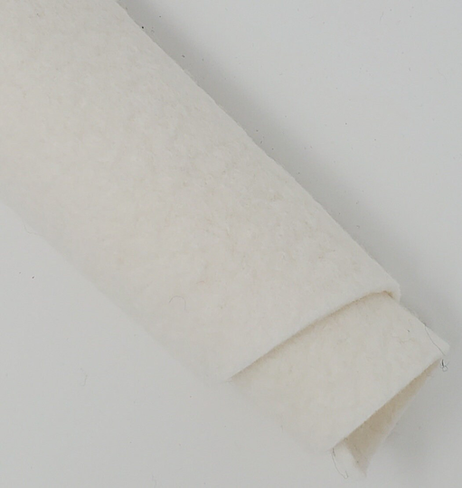 Hand Washed Merino Wool Blend Felt 9"x12" Sheets Linen Color