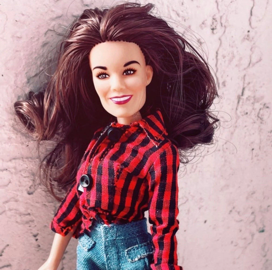8 Inch "Daisy Duke" Action Figure Doll From The Dukes Of Hazzard Catherine Bach