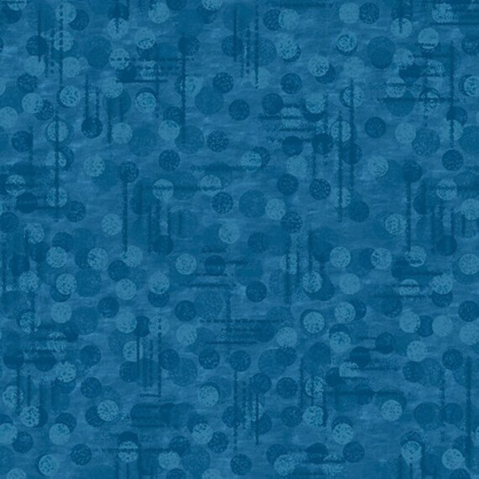 Ocean Blue Tonal Texture Blender Jot Dot Ii By Blank Fabrics 44 Inches Wide 100% Cotton Quilting Fabric Bq-9570-75