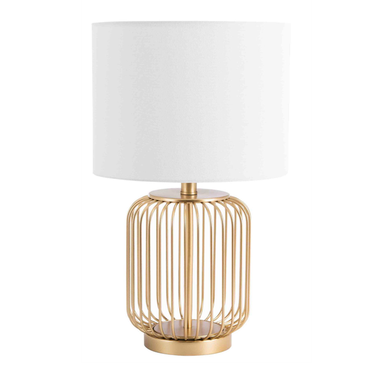 Copper Birdcage Portlia Table Lamp Set of 2: Metallic by World Market
