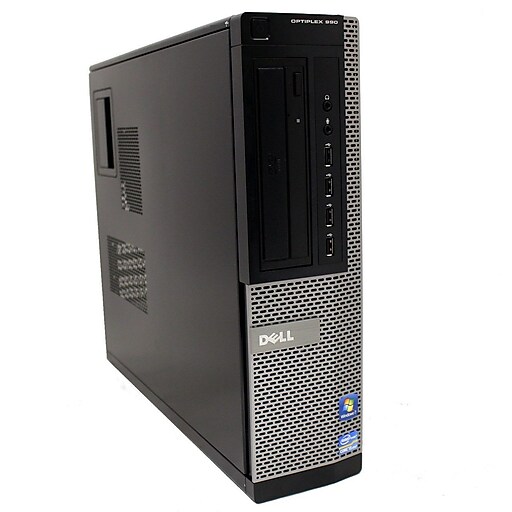 Dell OptiPlex 990 Desktop Intel Core i5 2400 3.1GHz 8GB RAM 500GB Hard Drive, DVD Windows 10 Pro, Refurbished