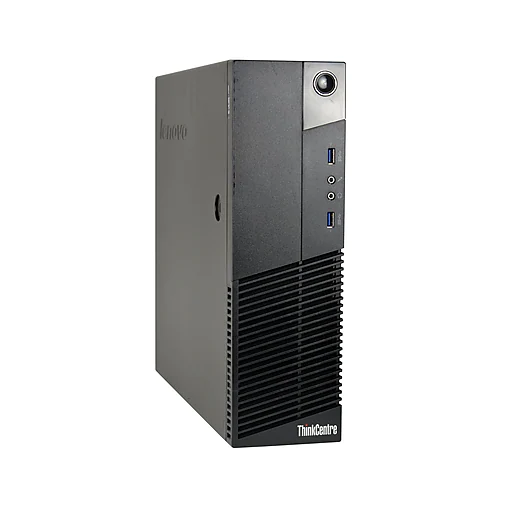 Lenovo M93P Refurbished Small Form Factor Desktop Computer, Intel i5-4570 3.2Ghz, 8GB Memory, 500GB HDD, DVDRW, Win10P64