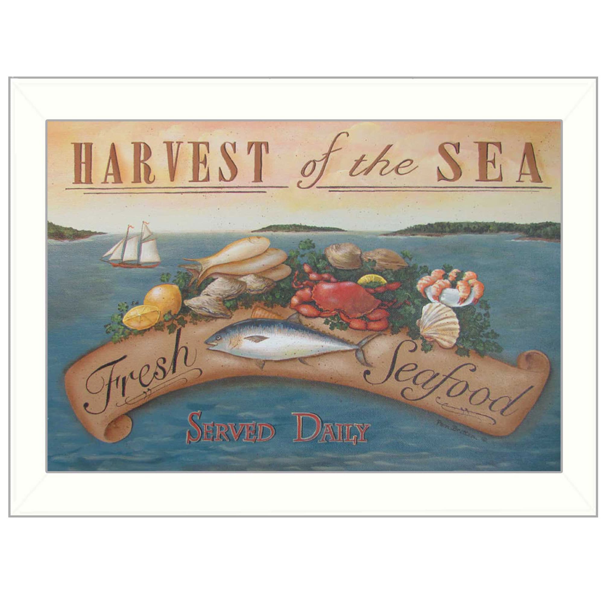 Trendy Decor 4U White Wood Framed 14-in H x 10-in W Vintage/Retro Paper Print | BR335-712W
