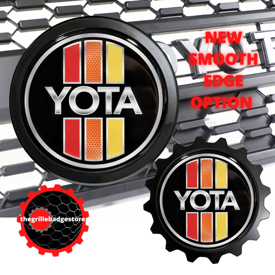1980 Style Grille Badge - Fits Many Vehicles Like Fj Cruiser & 4Runner 5Th Gen/Newer Tacoma & Tundra