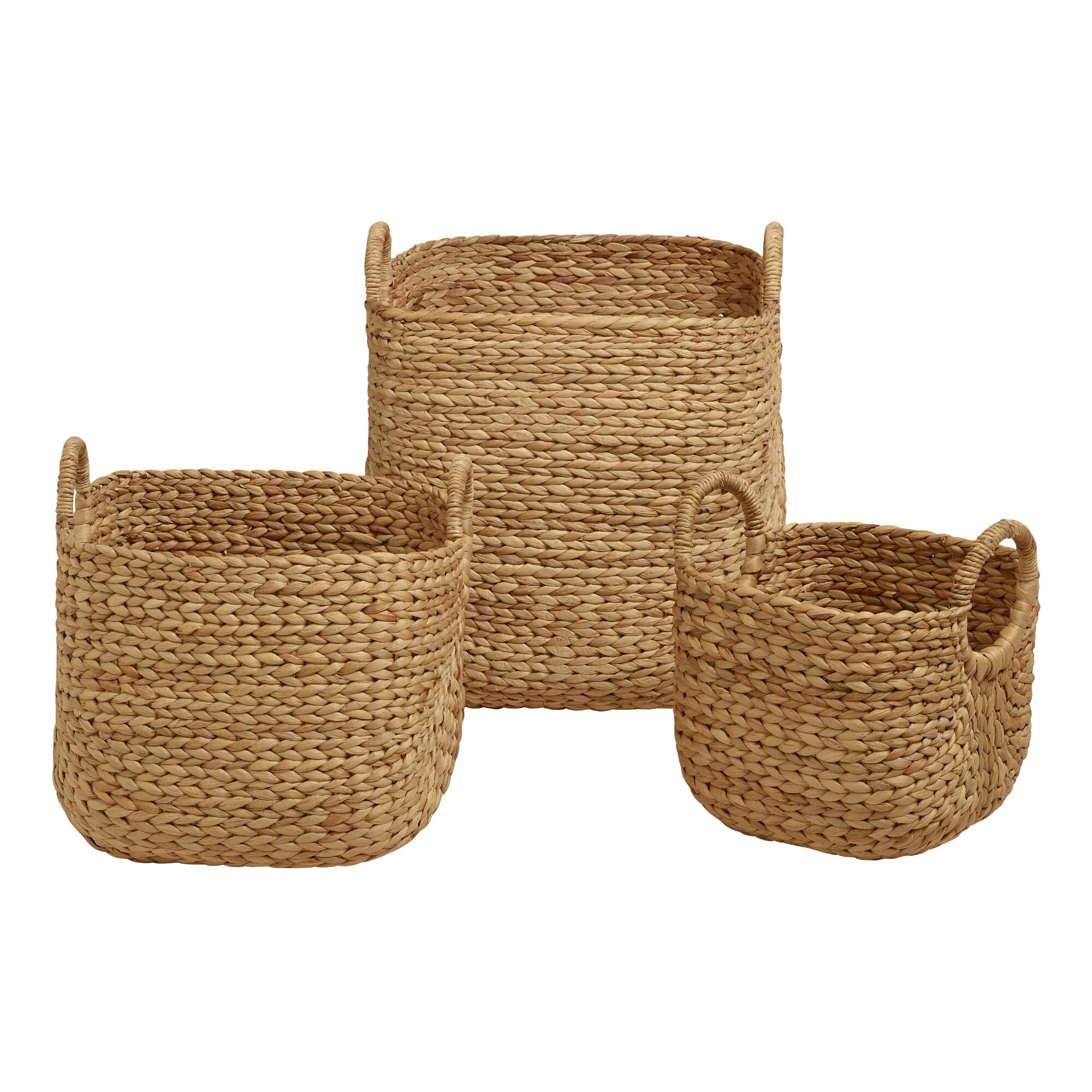 Square Arrow Hyacinth Aimee Basket by World Market