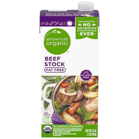 Kroger Fat Free Beef Stock - 32.0 oz