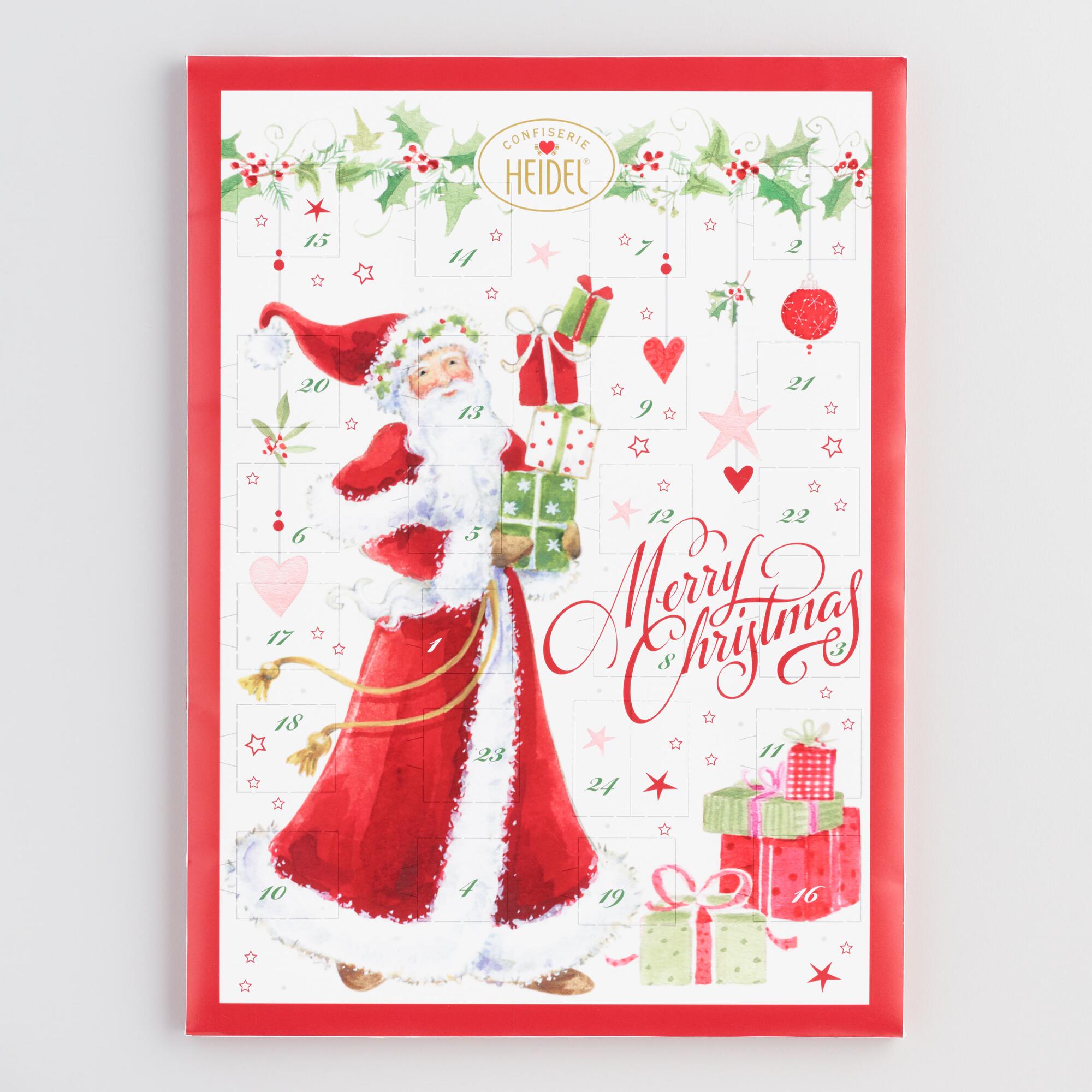 Heidel Whimsical Christmas Time Advent Calendar by World Market