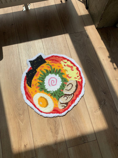 Ramen Handmade Custom Tufted Rug
