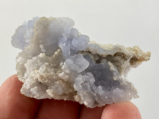 Rare Blue Chalcedony From 9Th September Mine, Madan, Bulgaria, Natural Mineral, Crystal Chalcedony, Mineral Chalcedony, Blue Crystal