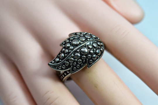 Silver Tne Womens Fashion Ring, Size 9 1/2