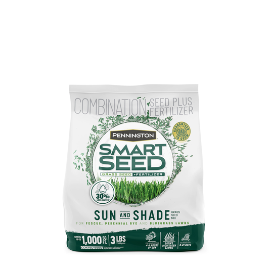Pennington Smart Seed Sun and Shade North 3-lb Mixture/Blend Grass Seed | 100543718