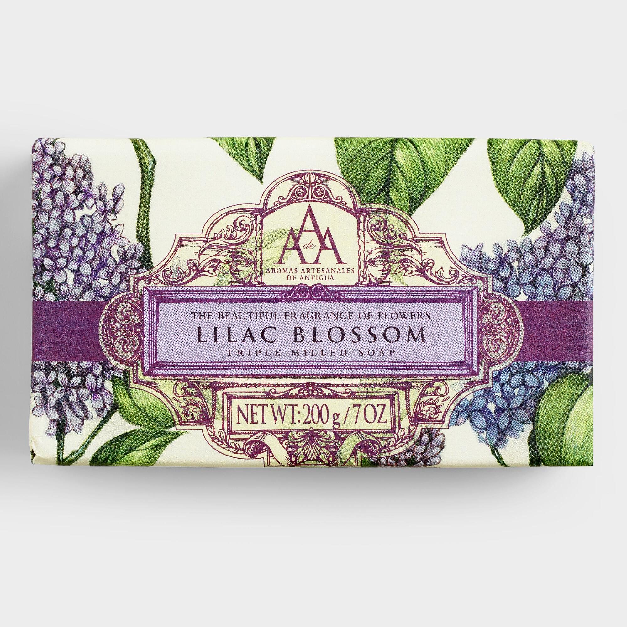 AAA Lilac Blossom Exfoliating Bar Soap by World Market