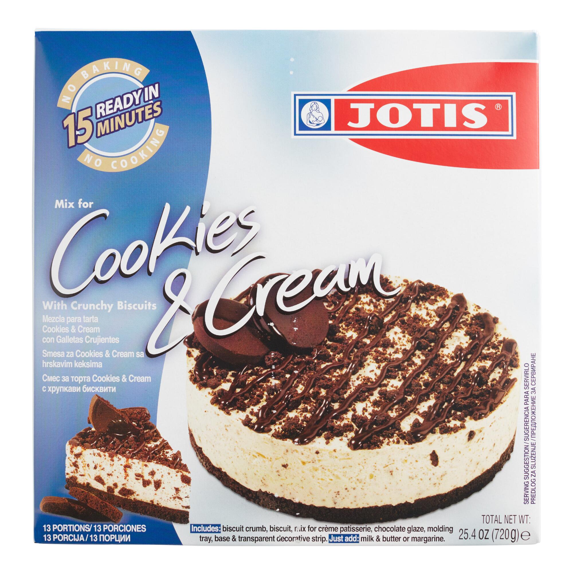 Jotis Cookies & Cream Cake Mix by World Market