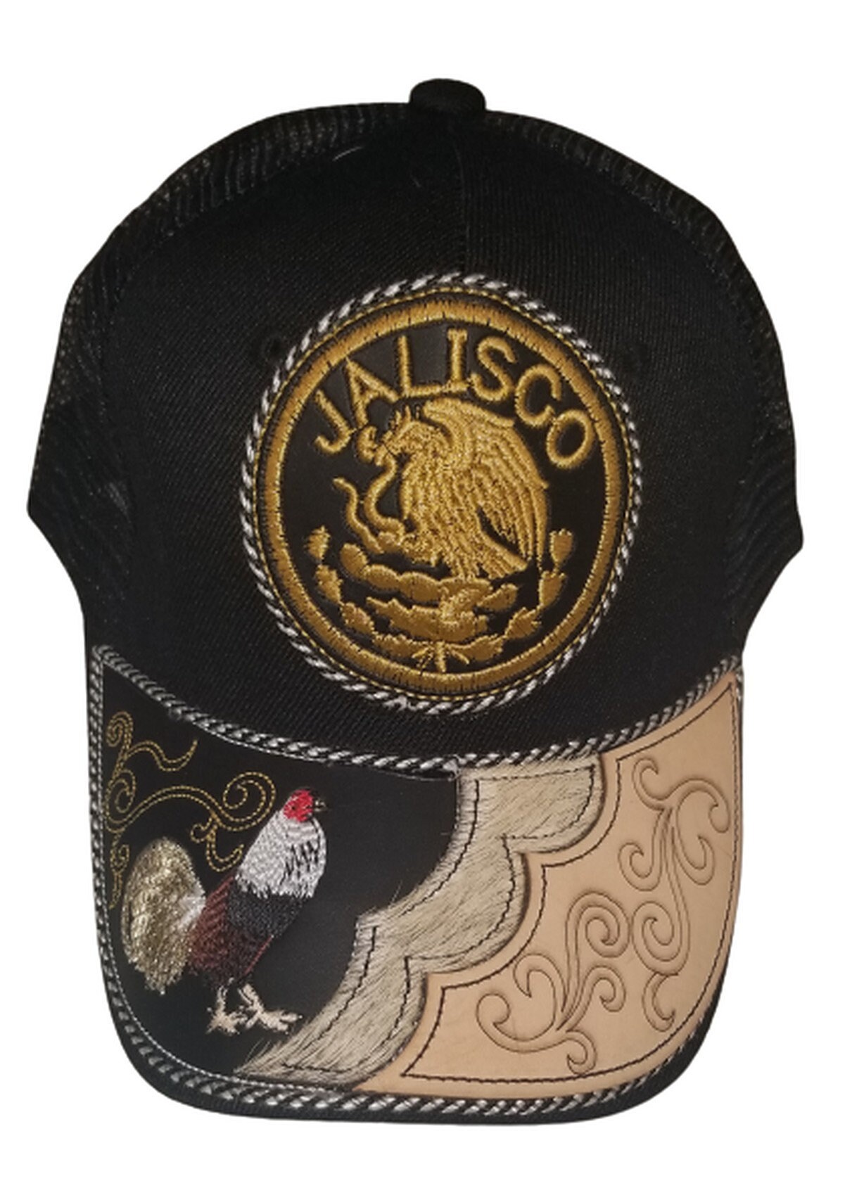 Jalisco Gorra Charra Premium Handmade Hat Cap