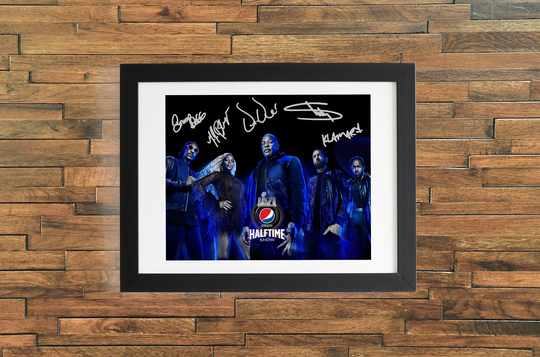 Super Bowl Lvi Poster Autographed Signed Halftime Show Reprint 8x10 Photo Print