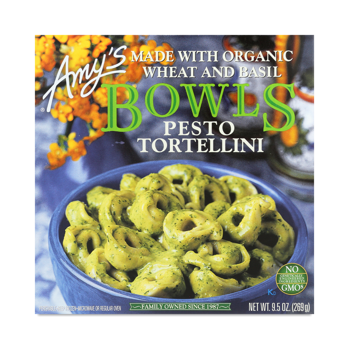 Amy's Pesto Tortellini Bowl 9.5 oz box