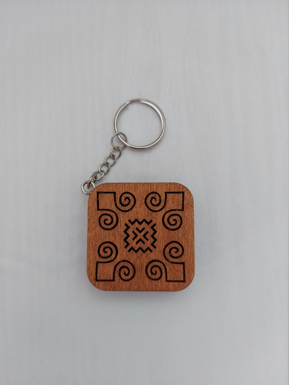 Hmong Ram Bottle Opener Keychain | Wooden