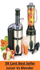 99 Cent Best Seller Juicer Vs Blender ( sproutarian, not cooked, rawfoodism, uncooked, unprocessed, dietary practice, pasteurized, homogenized, yoghur