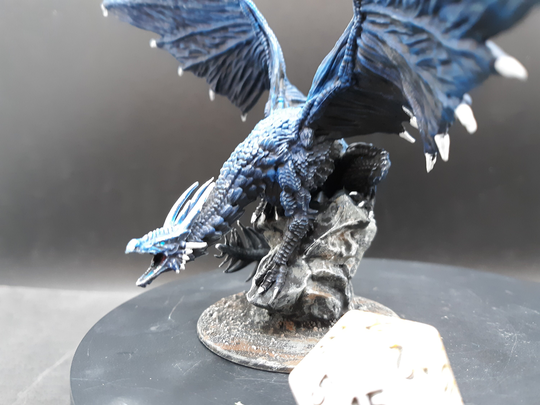 Will Paint Young Dragon Hatchling Wyrmling & Treasure Pile Monster Miniature | Hand Painted Dungeons Dragons Large