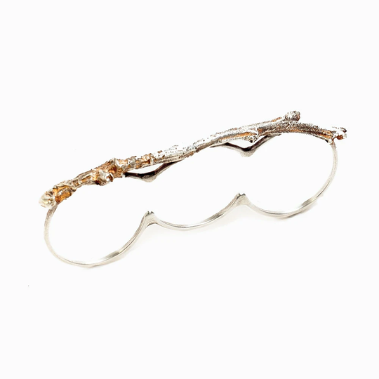 3 Finger Twig Ring | Plain