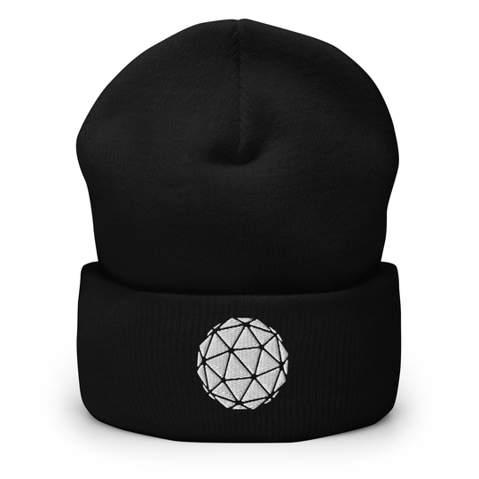 Orbs Beanie, Embroidered Hat, Crypto Gift