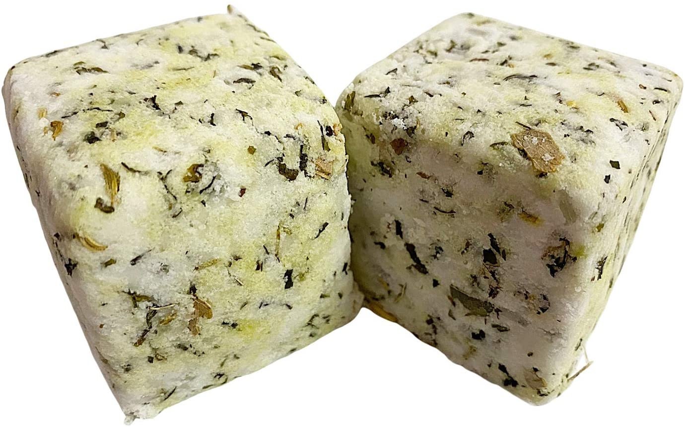 Sinus Relief & Morning Wake Blend Super Strong Shower Steamer Block, With Eucalyptus, Spearmint Menthol, 2 Pack By Diva Stuff