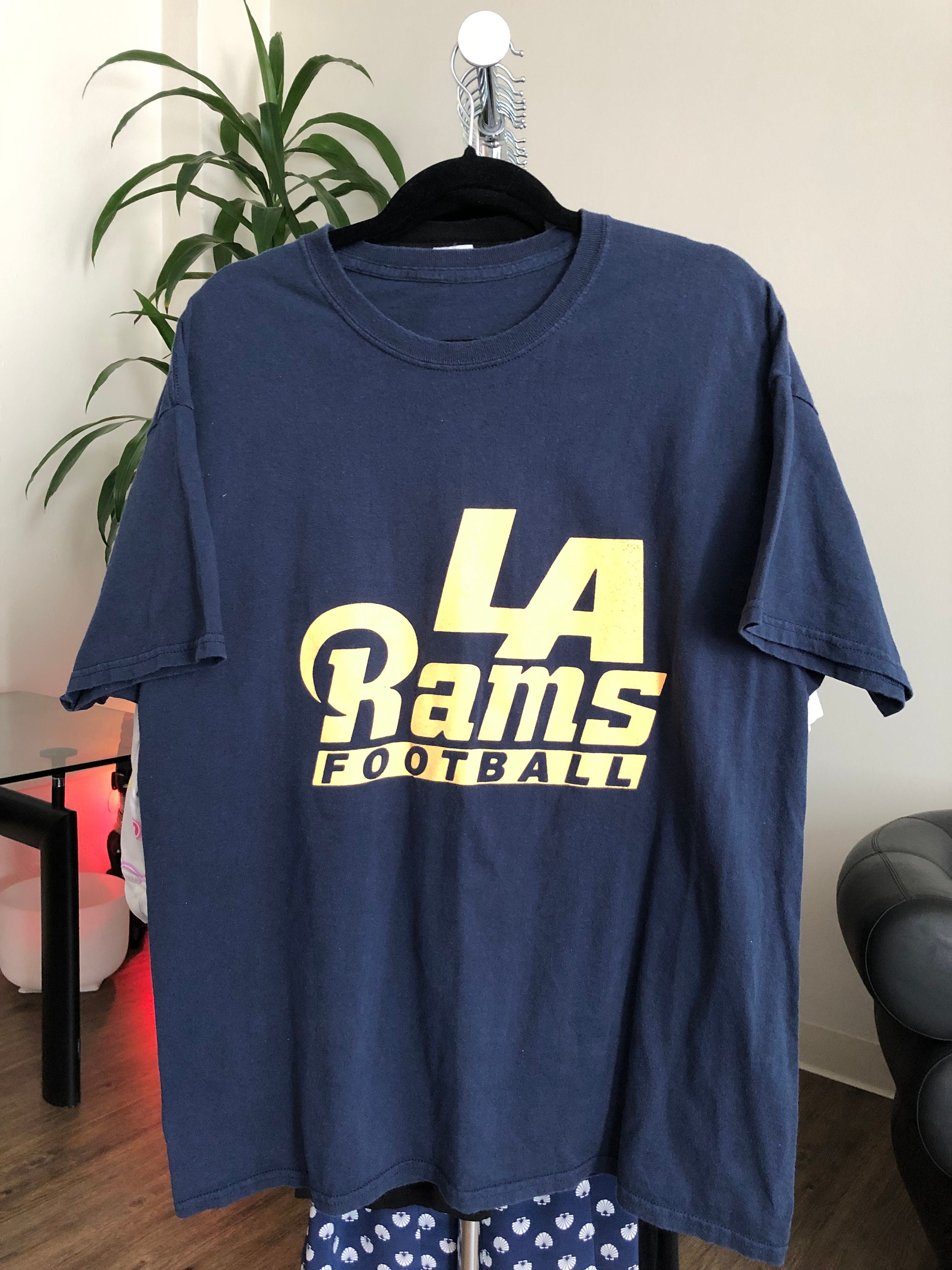 Vintage 1980's-1990's Style La Rams Football Crewneck T-Shirt