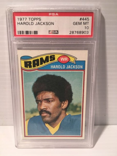 1977 Topps #445 Harold Jackson Psa 10