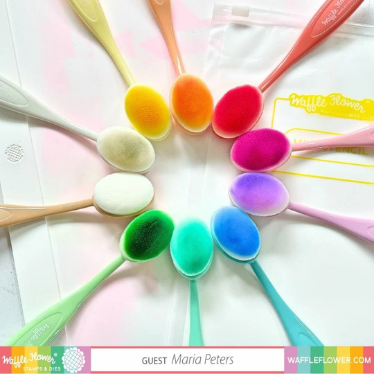 Waffle Flower Blending Brushes 10/Pkg