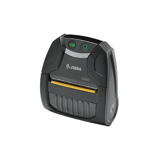 Zebra ZQ32-A0E02T0-00 Monochrome Direct Thermal Receipt Printer, Wireless, Black/Gray