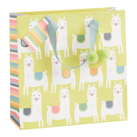 Medium Little Llamas Gift Bag by World Market