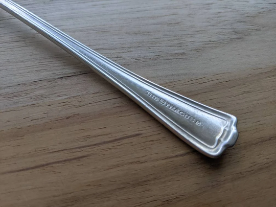 Vintage Collectible The Syracuse Seafood/Cocktail Fork 6" By International Silver