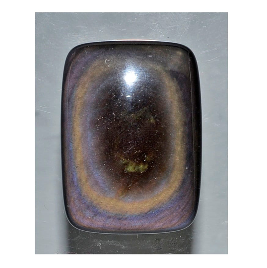 Rainbow Obsidian 31.42 Ct Cushion Cabochon 29.70 X 21.6mm Mexico Y33621 Multicolor Gemstone Cab Loose Gem Stone