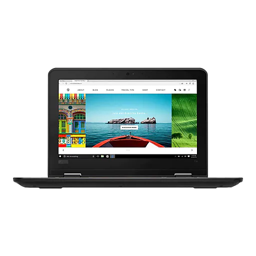 Lenovo ThinkPad 11e (5th Gen) 20LQ 11.6" Notebook, Intel Celeron, 4GB Memory, 128GB SSD, Windows 10 Pro, Black (20LQS04200)