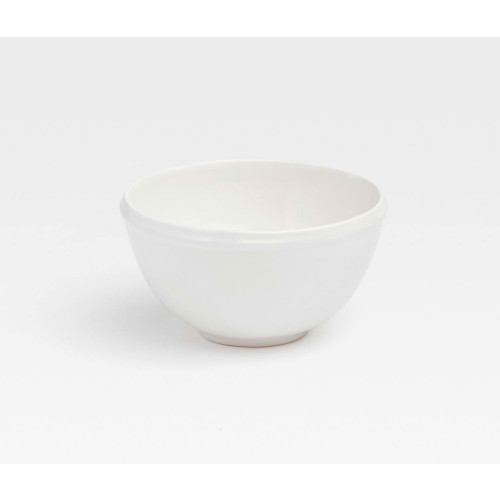 Blue Pheasant Ariana White Cereal/Ice Cream Bowl, Pack Of 4