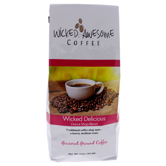 Bostons Best Wicked Delicious Donut Shop Blend Ground Coffee 11 oz