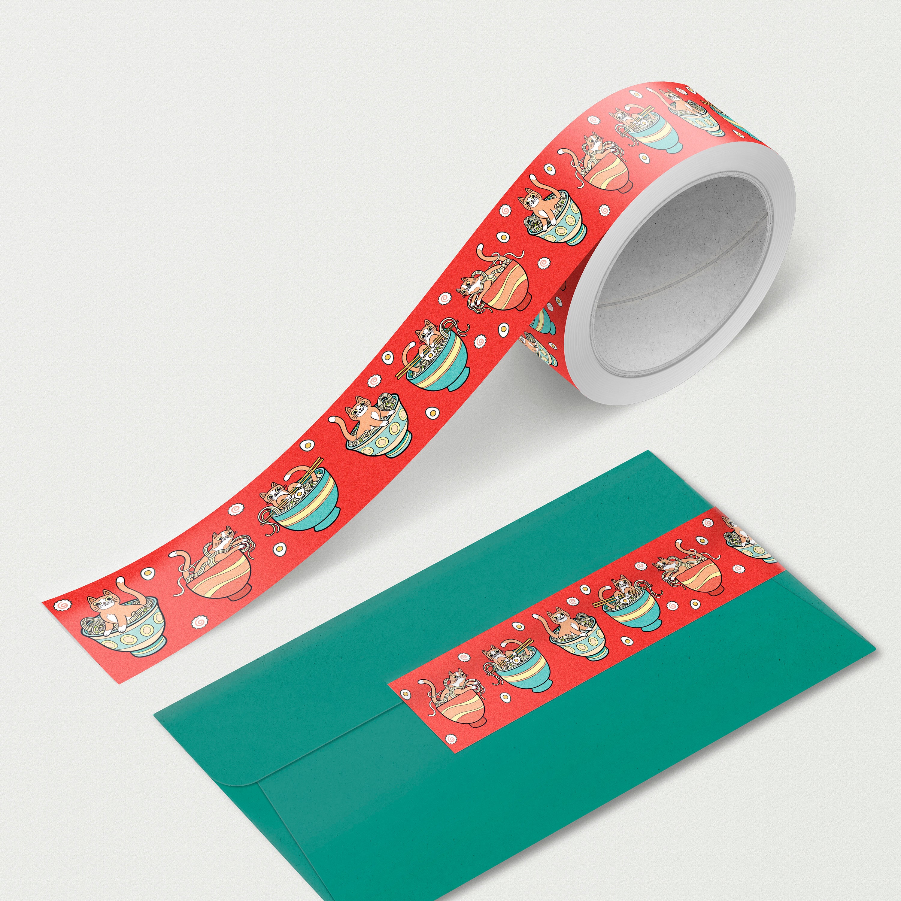 Noodle Cats Washi Tape