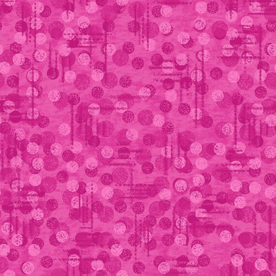 Fuchsia Tonal Texture Blender Jot Dot By Blank Fabrics 44 Inches Wide 100% Cotton Quilting Fabric Bq-9570-22