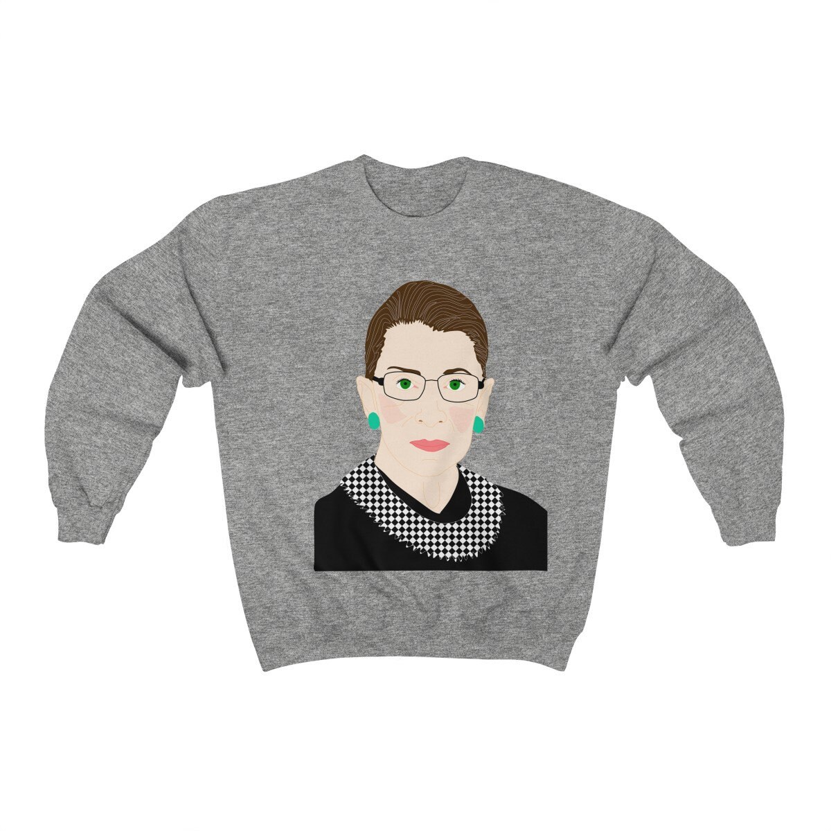 Ruth Bader Gingsburg Unisex Heavy Blend Crewneck Sweatshirt