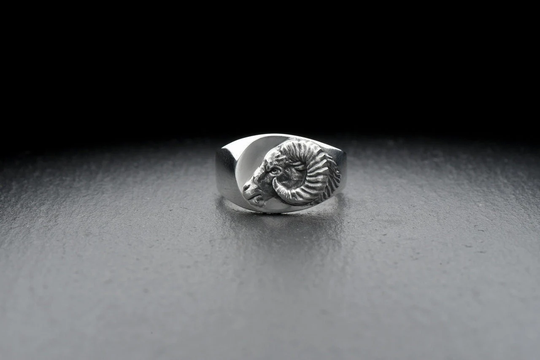 Ram Signet Ring