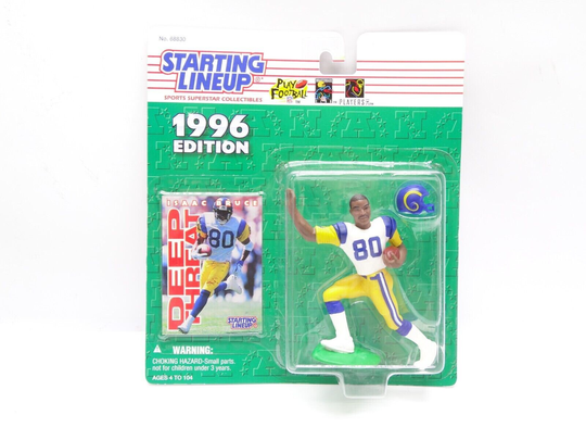 Starting Lineup Slu Nfl Football 1996 St. Louis Rams Isaac Bruce Moc