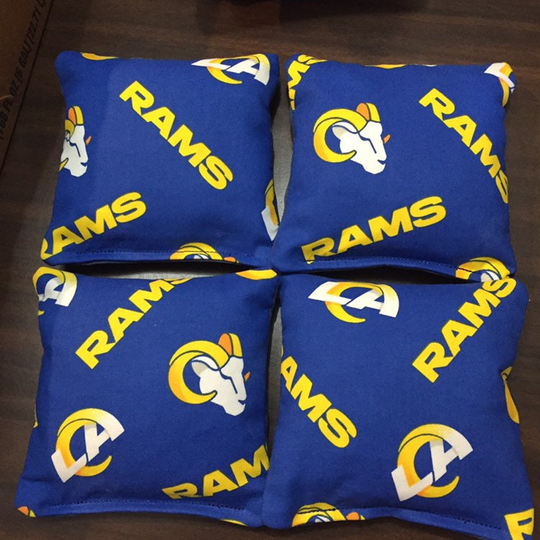 Cornhole Bags Set Of 4 La Rams